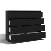 Kommode Malwa M8/140 SCHWARZ – Produktabbildung 2