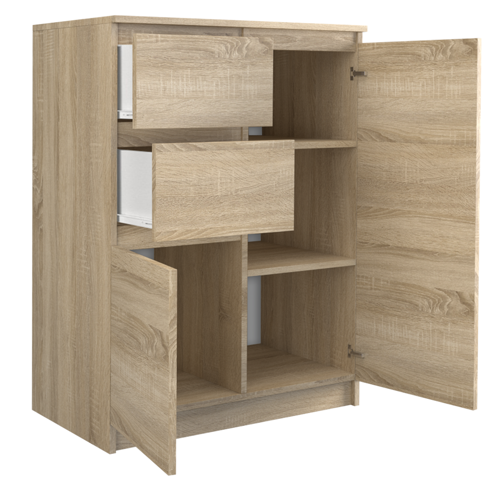 Kommode Malwa 2D2S SONOMA – Produktabbildung 3