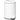 20L trash can, with pedal, inner bucket, fingerprint-proof, soft-close, cream white