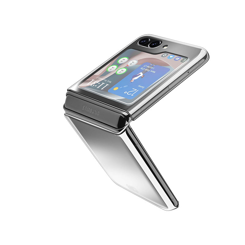Cellularline Clear Case - Samsung Galaxy Z Flip 5 Case (Transparent) (3)