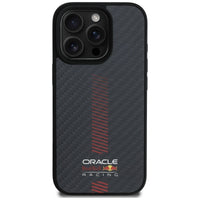 Red Bull Carbon Fiber Power Bar MagSafe Case for iPhone 16 Pro (Black) (3)