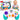 Interactive learning pad for toddlers with lights, sounds, and melodies