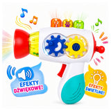 Interactive baby dryer with lights, sounds, gears and balls (4)