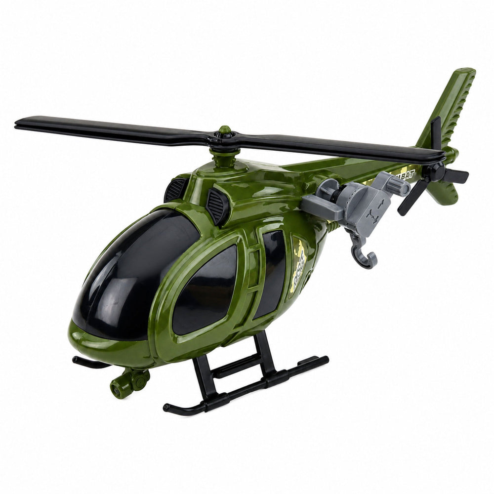 Military helicopter with hook lights and sounds (green) (2)