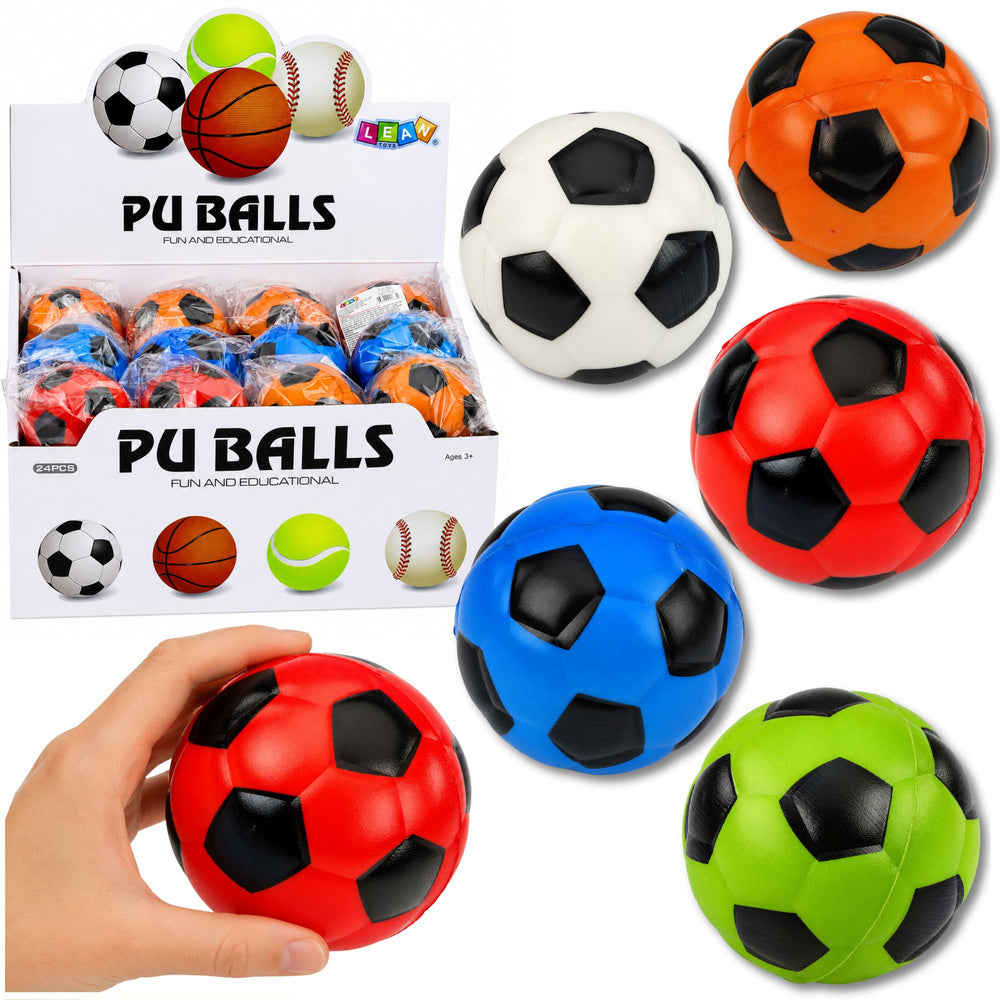 Foam ball, bouncy and stress ball, 6 cm