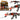 AK-47 rifle, battery-operated weapon, prop knife, smoke effect, light and sound effects