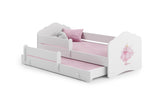 Kinderbett FALA BAR+SZU II 160x80 – Prinzessin mit Krone