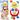 Interactive phone for toddlers: movable elements, lights, sounds