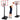 Mobile height-adjustable basketball hoop stand 200-305cm