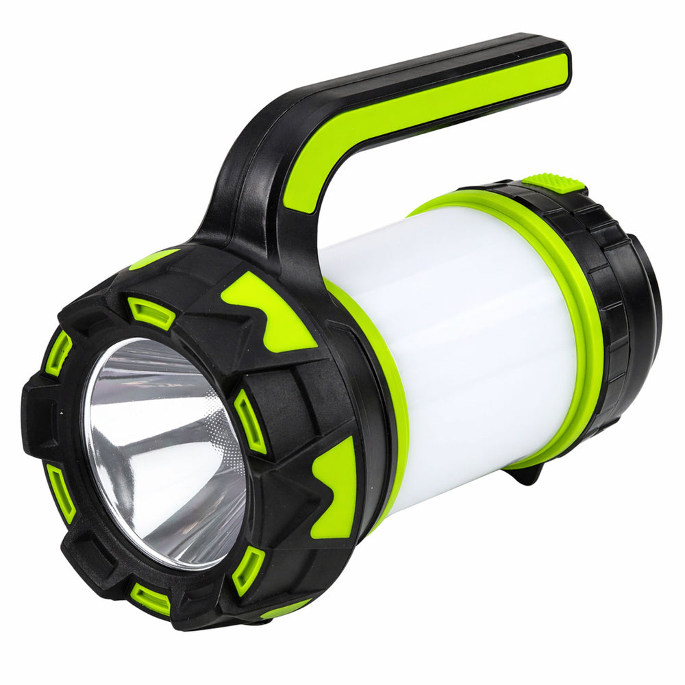 2-in-1 LED flashlight for camping and travel, rechargeable, multifunctional (2)