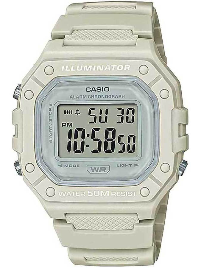 Casio Unisexuhr – W-218HC-8A