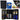 Drawing set with colored pencils, pencils, and pencil case, 74-piece.