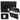 Organizer folder with document holder, 13 compartments, black, A4