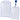 Transparent ID badge holder, portrait orientation, 10.5 x 6 cm