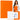 Cardboard folder with elastic band, varnished, A4, 300 g/m², orange – packaging