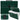 Document folder, 13 compartments, Green, A4, Handle