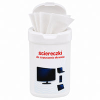 Cleaning wipes for monitors, phones, computers, 100 count (5)