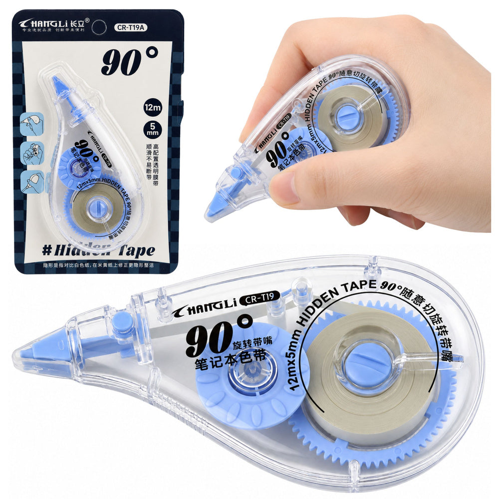 Precision correction tape for school and office, 5 mm x 12 m