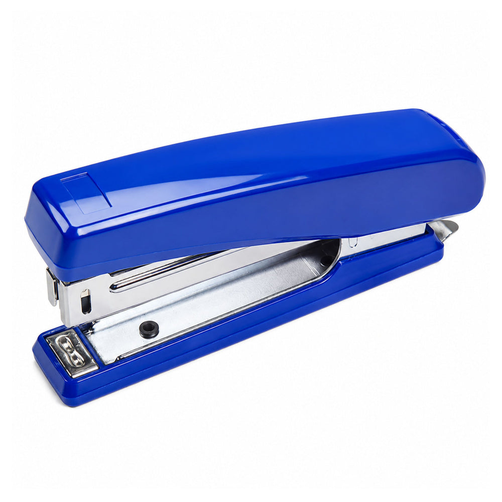 Blue plastic stapler, up to 20 sheets, 24/6 staples (2)