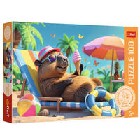 Puzzle – 100 – Capybara-style relaxation – Trefl 16537