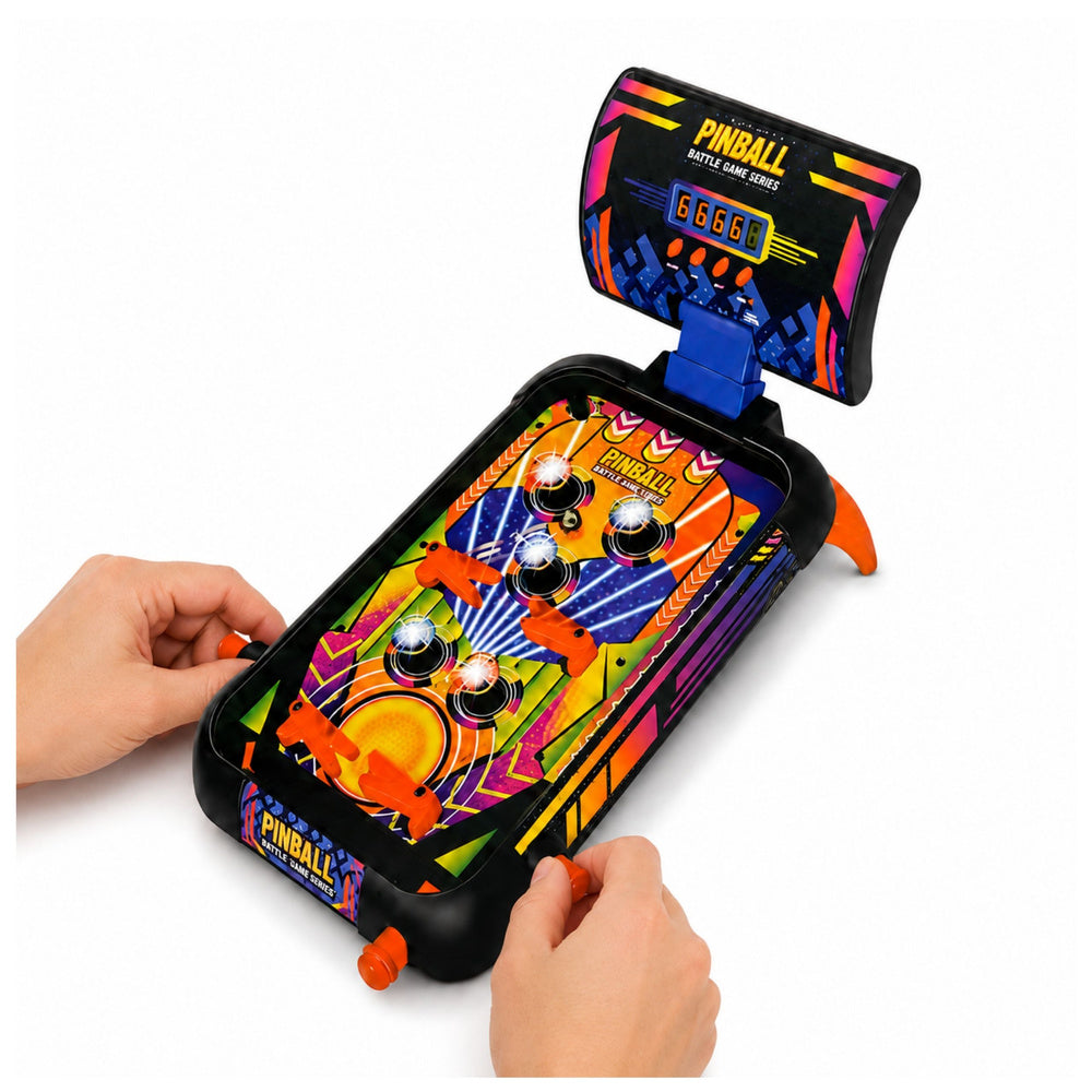 Arcade game pinball machine pinball score counter lights sounds (2)