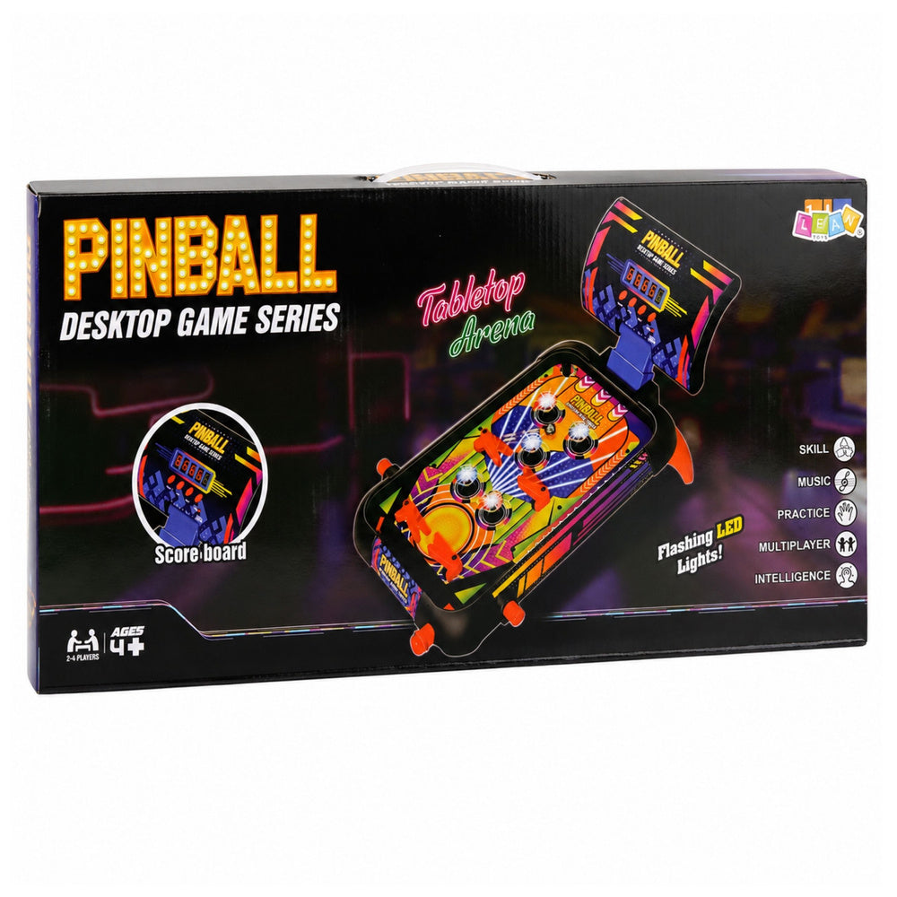 Arcade game pinball machine pinball score counter lights sounds (5)