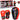 Boxing sports set with gloves and training pads 2-in-1 Muay Thai