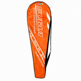 Badminton set, rackets, shuttlecock case, orange (6)
