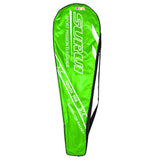 Badminton set, rackets, shuttlecock case, green (6)