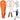 Badminton set, 3 rackets, shuttlecocks, orange bag