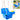 Blue bucket swing for children 5237