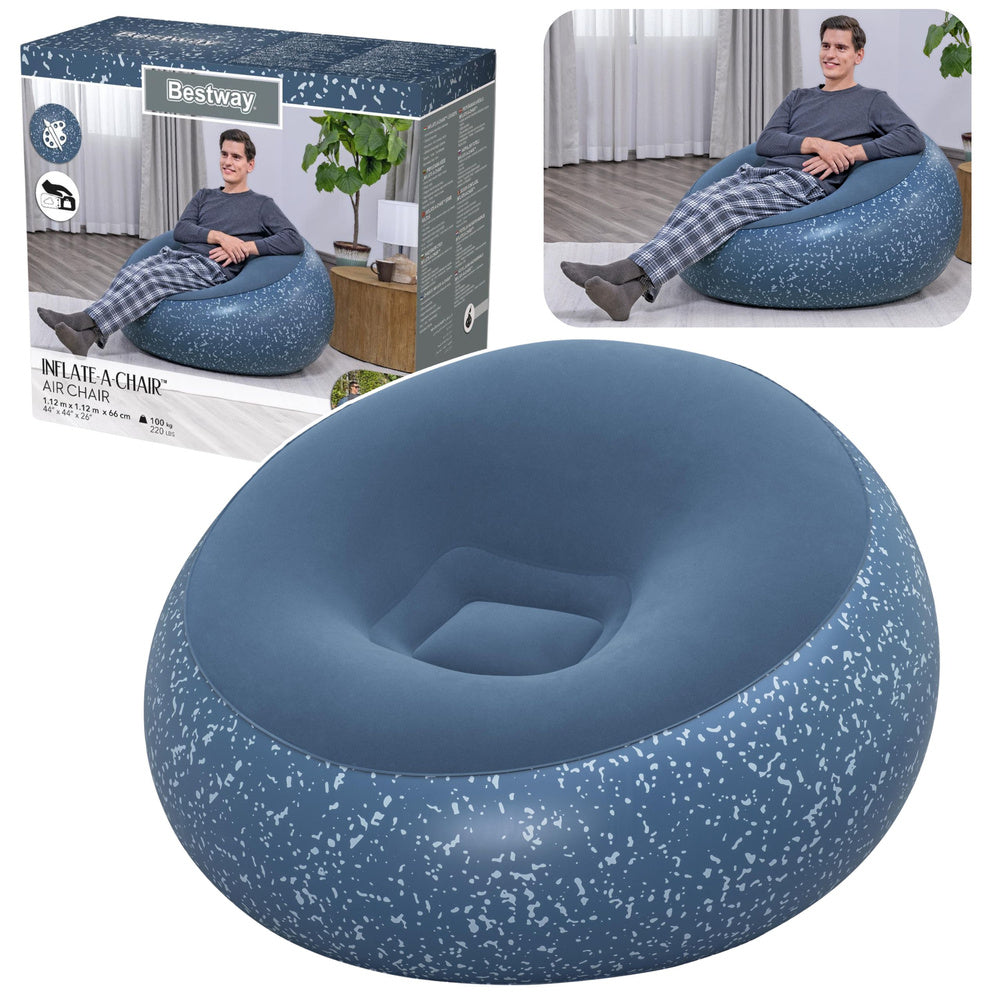 Bestway 75154 Inflatable Blue Chair