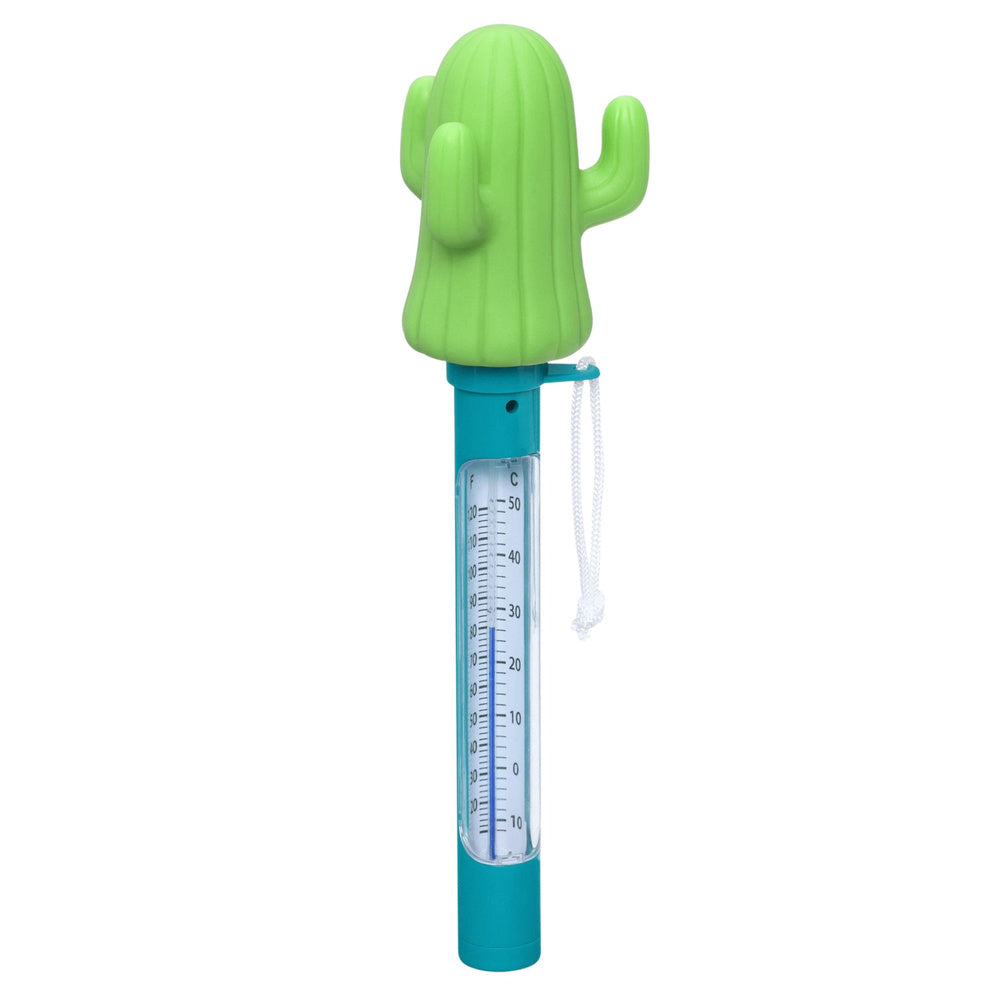 Bestway 58763 Floating Pool Thermometer for Hot Tubs, Cactus Green (2)