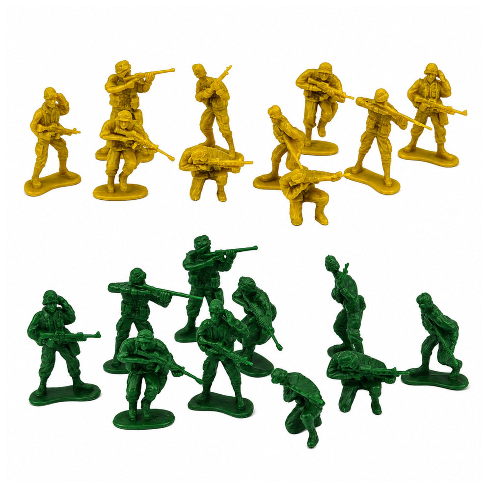 Military Set Soldiers Vehicles Military Base Tower Figures 46-piece (2)