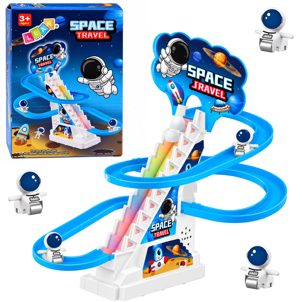 Space slide for cosmonauts – lights, sounds, blue