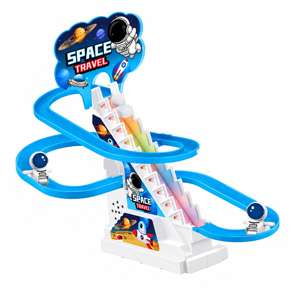 Space slide for cosmonauts – lights, sounds, blue (2)