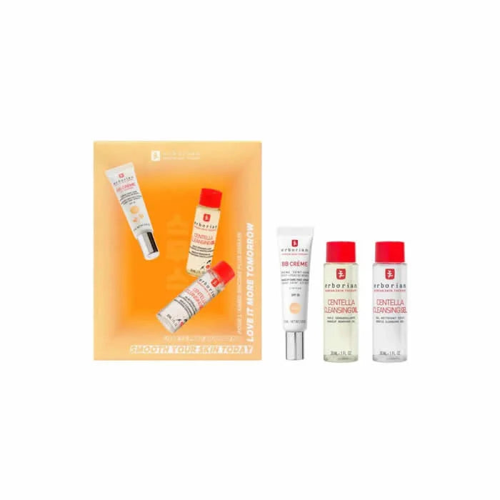 Erborian BB Crème Au Ginseng Nude SPF 20 15ml Set 3 Items