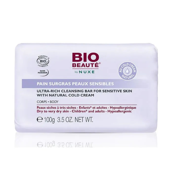 Nuxe Bio Beauté Replenishing Soap for Sensitive Skin 100g