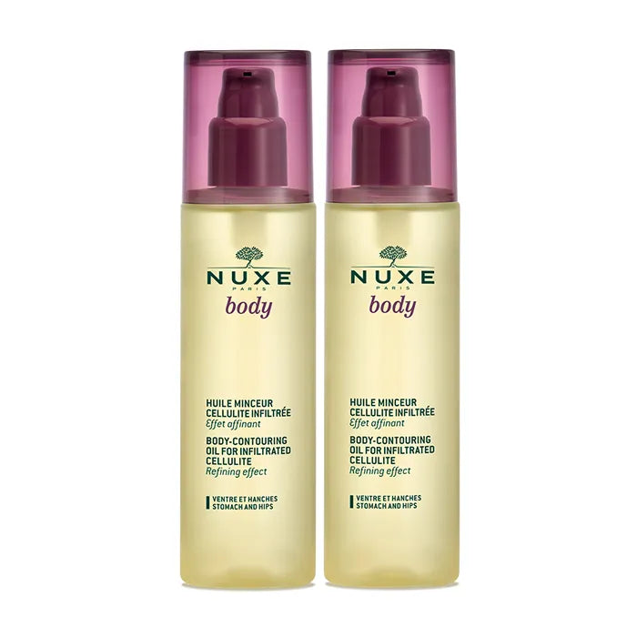Nuxe Body Contouring Oil for Stubborn Cellulite 2x100ml