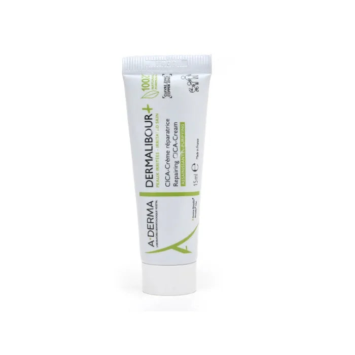 A-Derma Dermalibour+ Cica-Repairing Cream 15ml