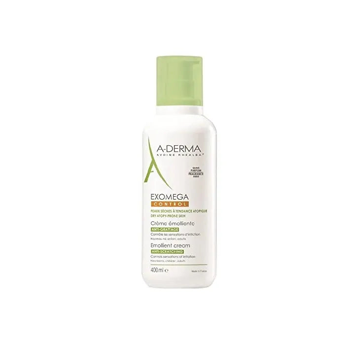 A-Derma Exomega Control Emollient Cream 400ml