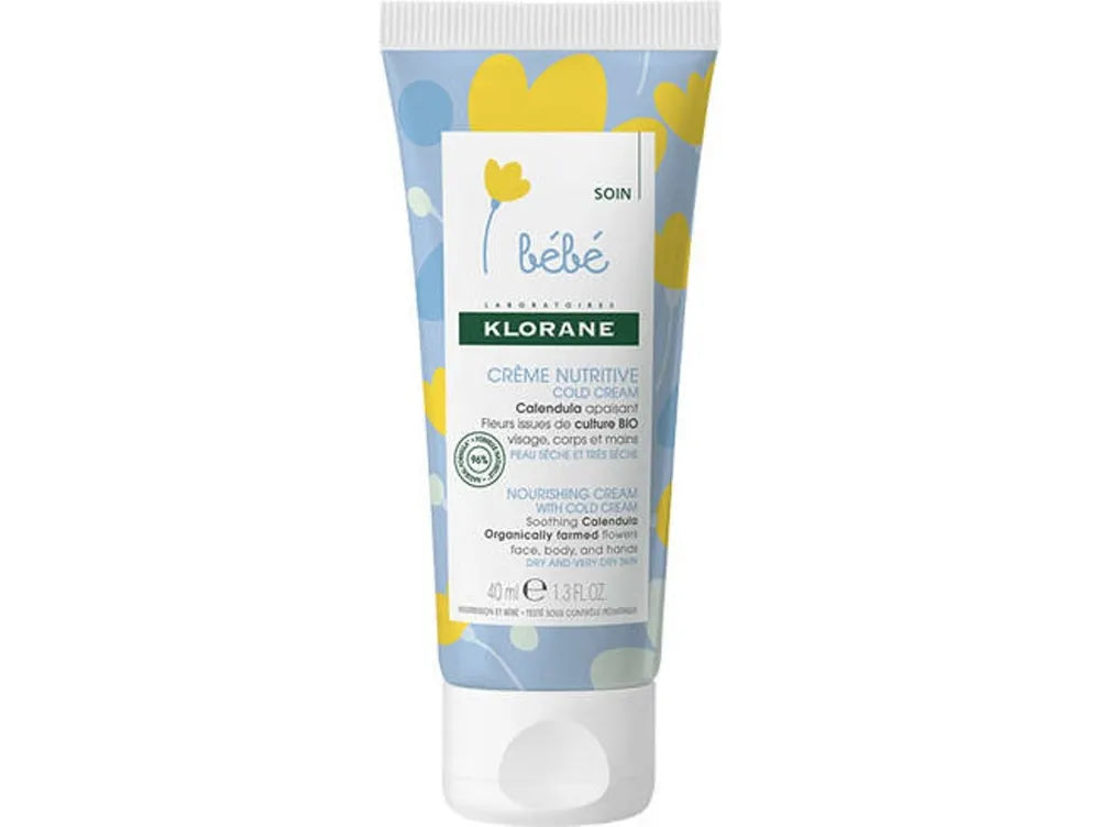 Klorane Bébé Nourishing Cream with Cold Cream 40ml