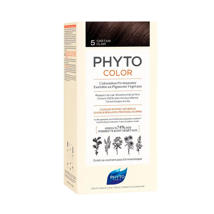 Phytocolor Phyto Hair Colour 5 Light Brown 180g