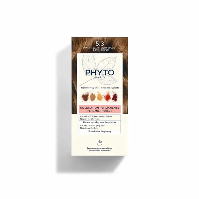 Phytocolor Hair Colour 5.3 Light Golden Brown 180g