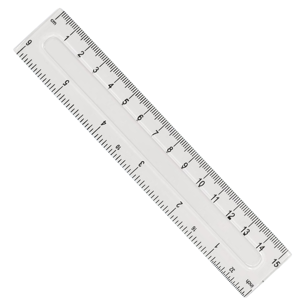 GRAND plastic ruler 15 cm