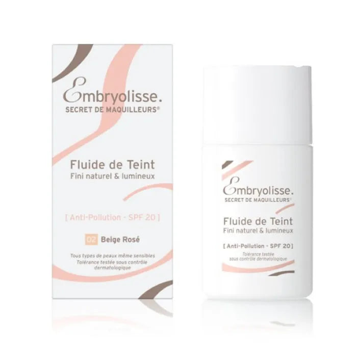 Embryolisse Radiant Complexion Fluid SPF20 02 Rosy Beige