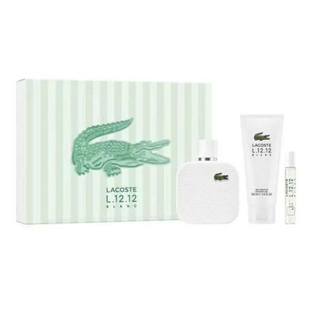 Lacoste Eau L.12.12 Blanc Eau de Toilette 100ml Shower Gel Miniature