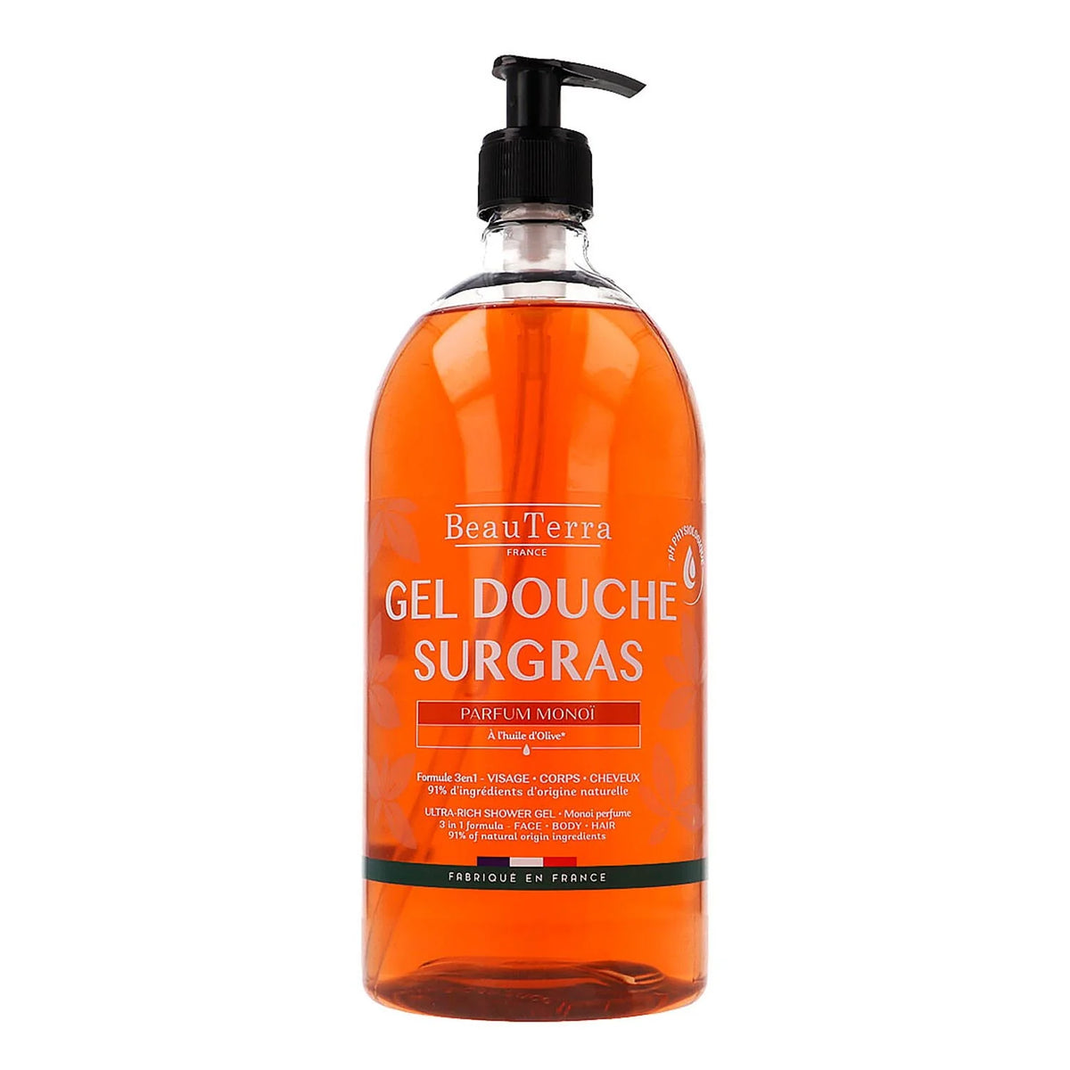 Beauterra Monoi Shower Gel 1000ml