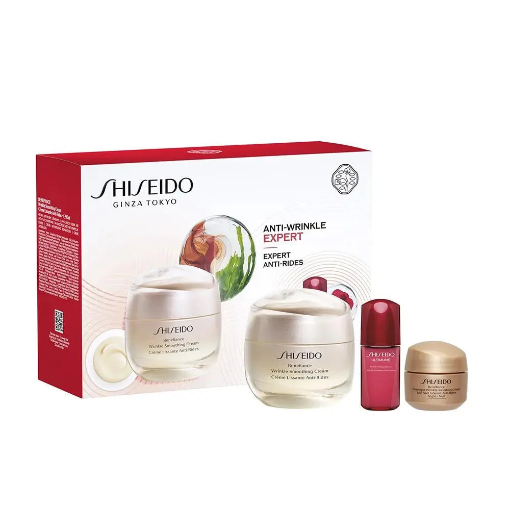 Shiseido Benefiance Wrinkle Smoothing Cream 3-Piece Set