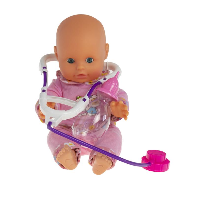 Bambolina - Crying Baby Doll 26 cm Doctor